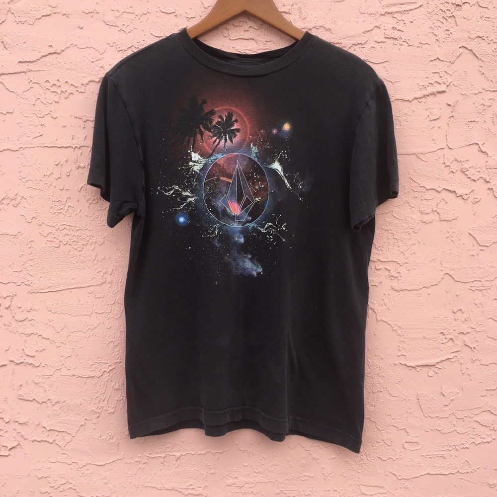 Volcom Distressed Faded T-Shirt Tee